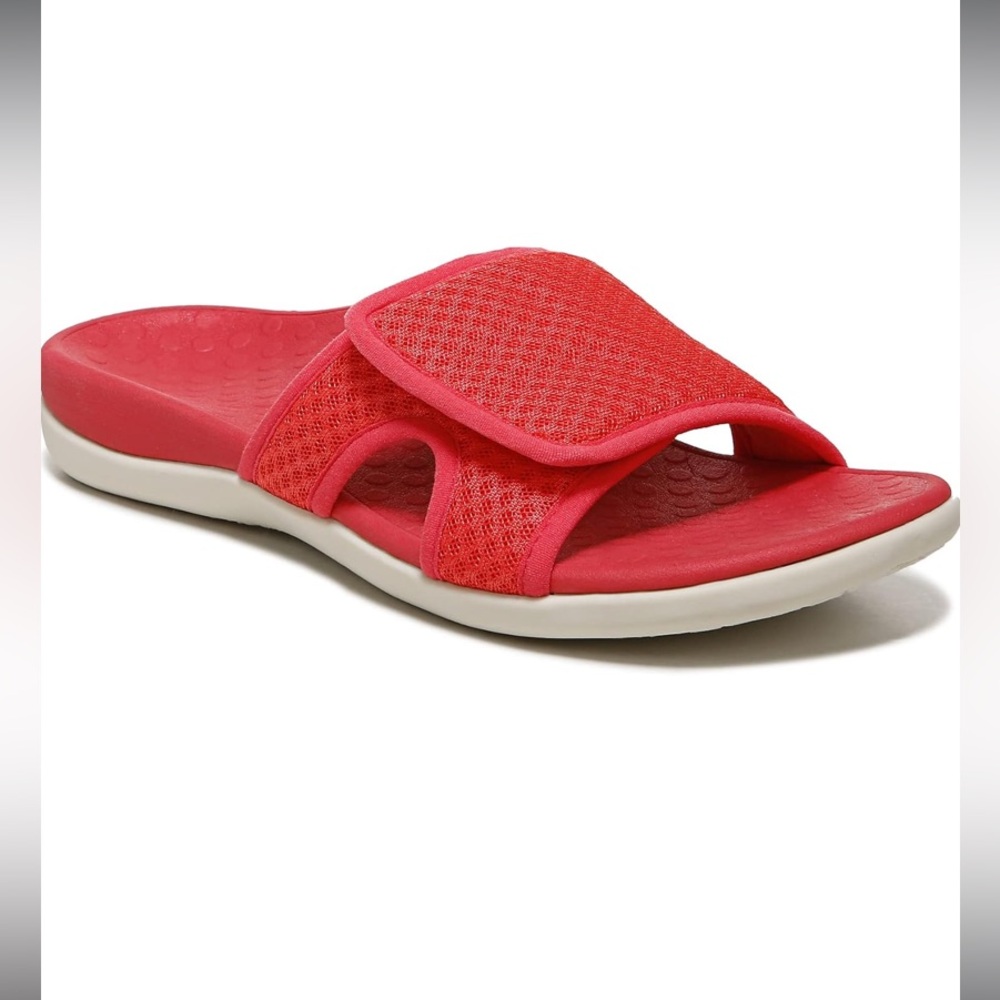 SOLD Vionic Brindie mesh Velcro sandals poppy new